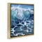 Stupell Industries Strong Crashing Waves on Beach Floating Frame, design by Kate Jarvik Birch